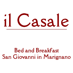 logo bed and breakfast il casale 2022